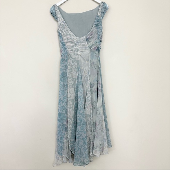 Free People Heart To Heart Midi Dress in Blue - Picture 8 of 15
